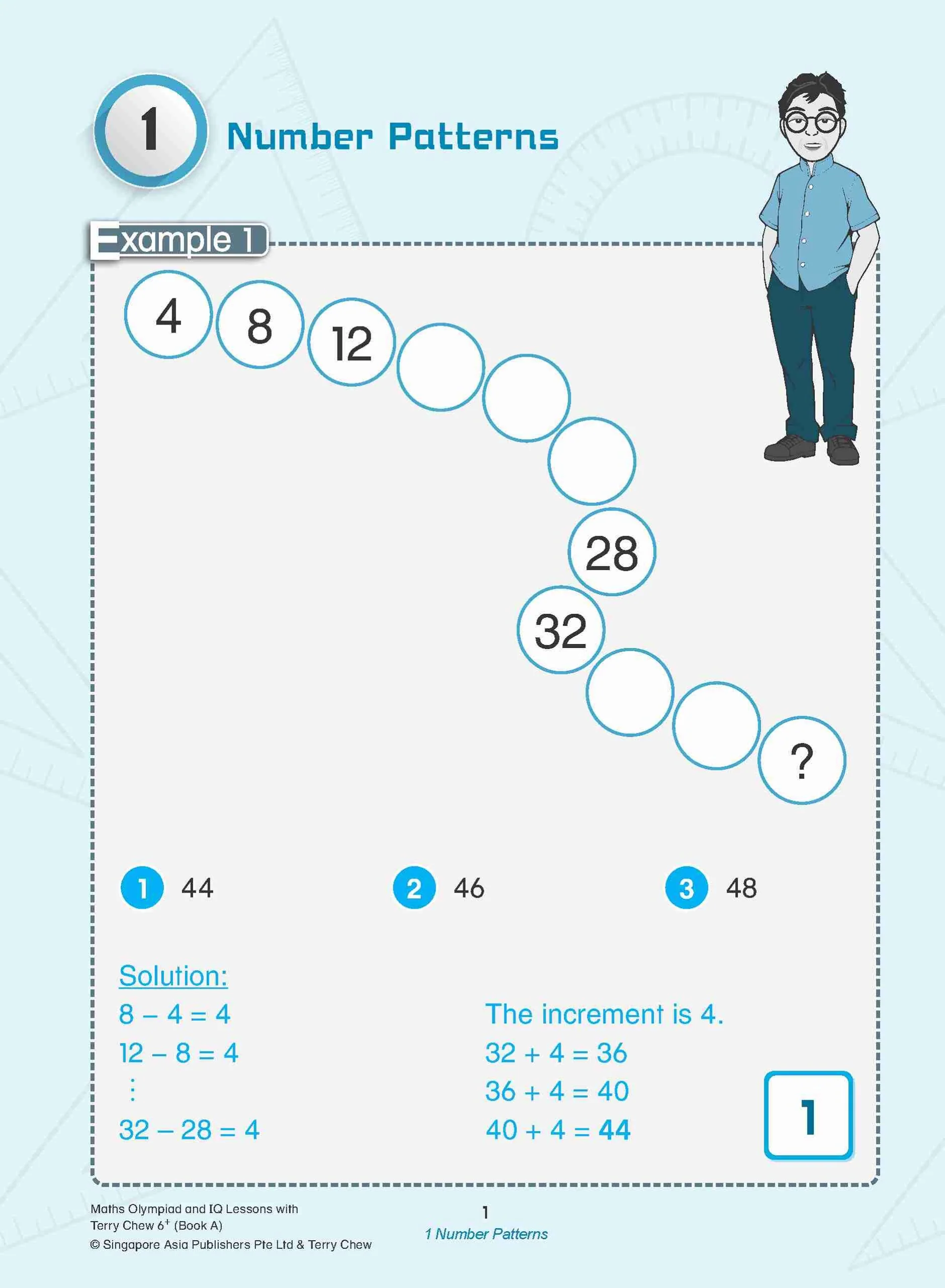 Maths Olympiad and IQ Lessons Age 6+ Book A - Image 5