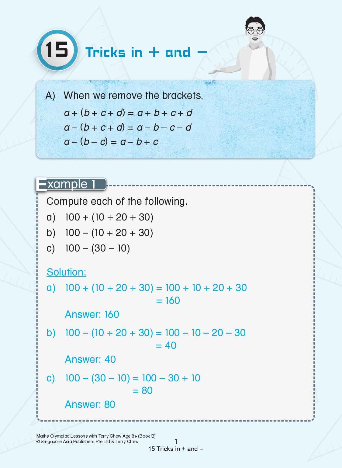 Maths Olympiad Lessons with Terry Chew Age 8+ Book B - Image 3