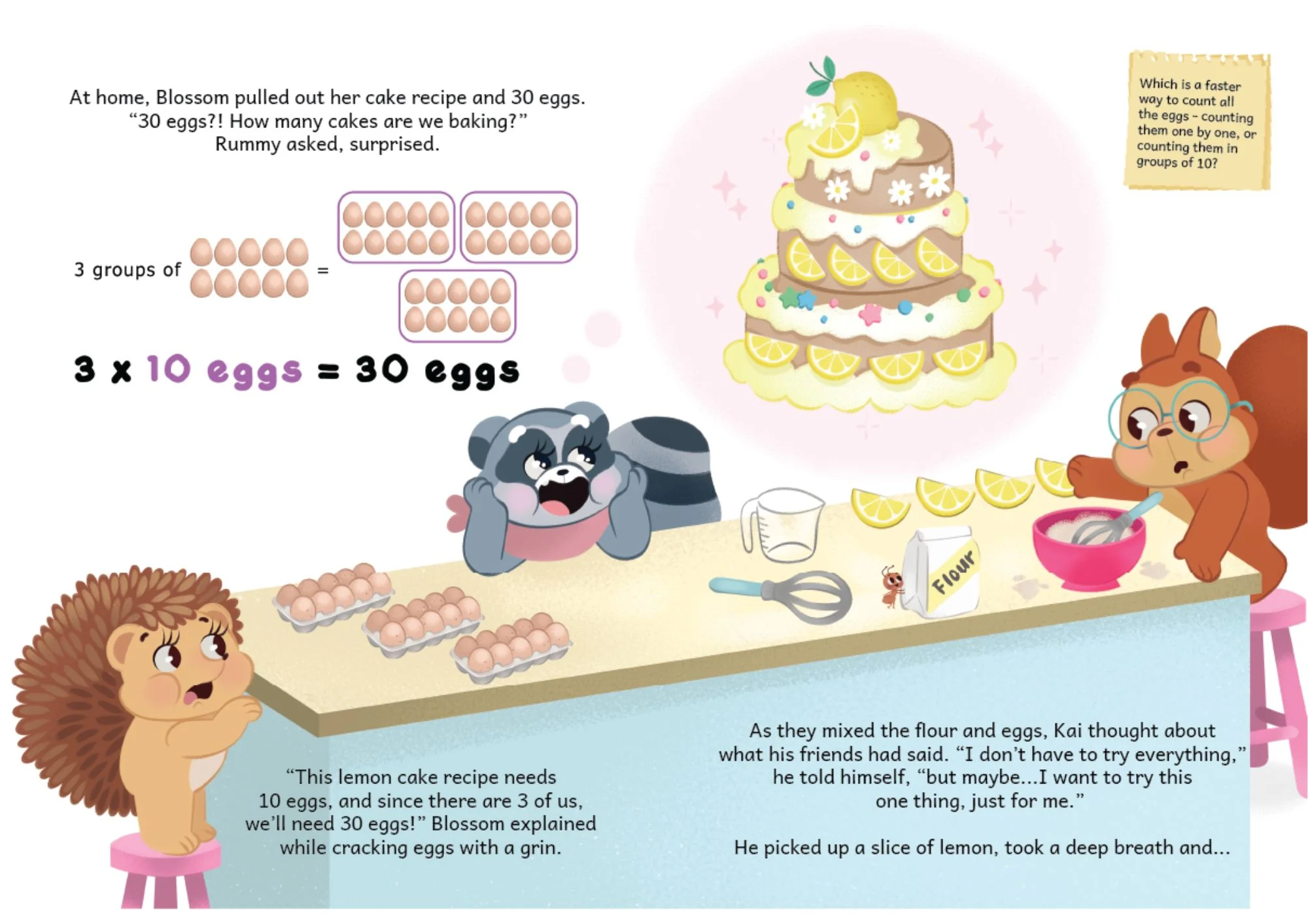 Maths Storybook: One Brave Bite - Multiplication (5-7yo) - Image 2