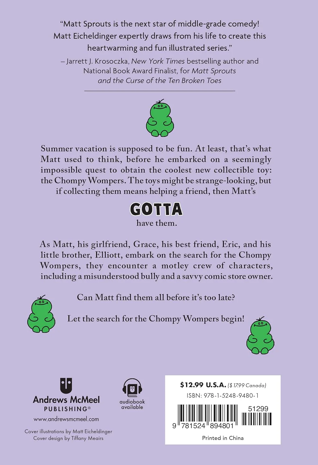 Matt Sprouts and the Search for the Chompy Wompers (Volume 3) - Image 2
