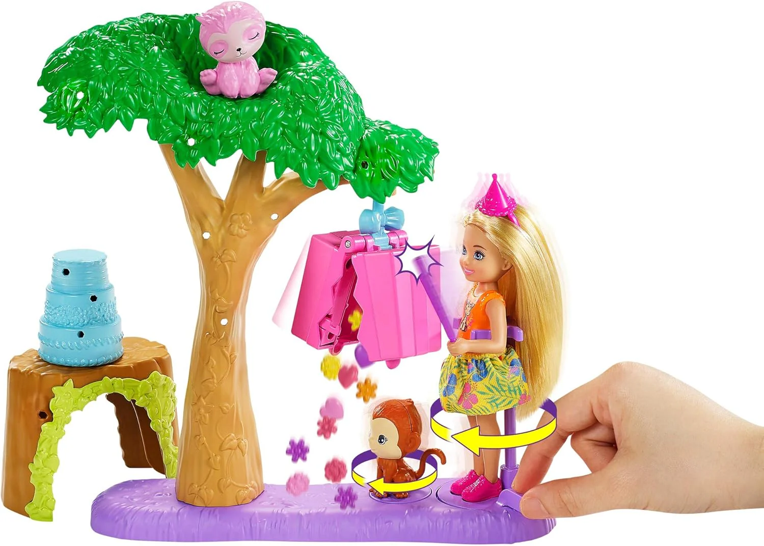MATTEL BARBIE CHELSEA THE LOST BIRTHDAY PINATA PARTY FUN SURPRISE PLAYSET - Image 3