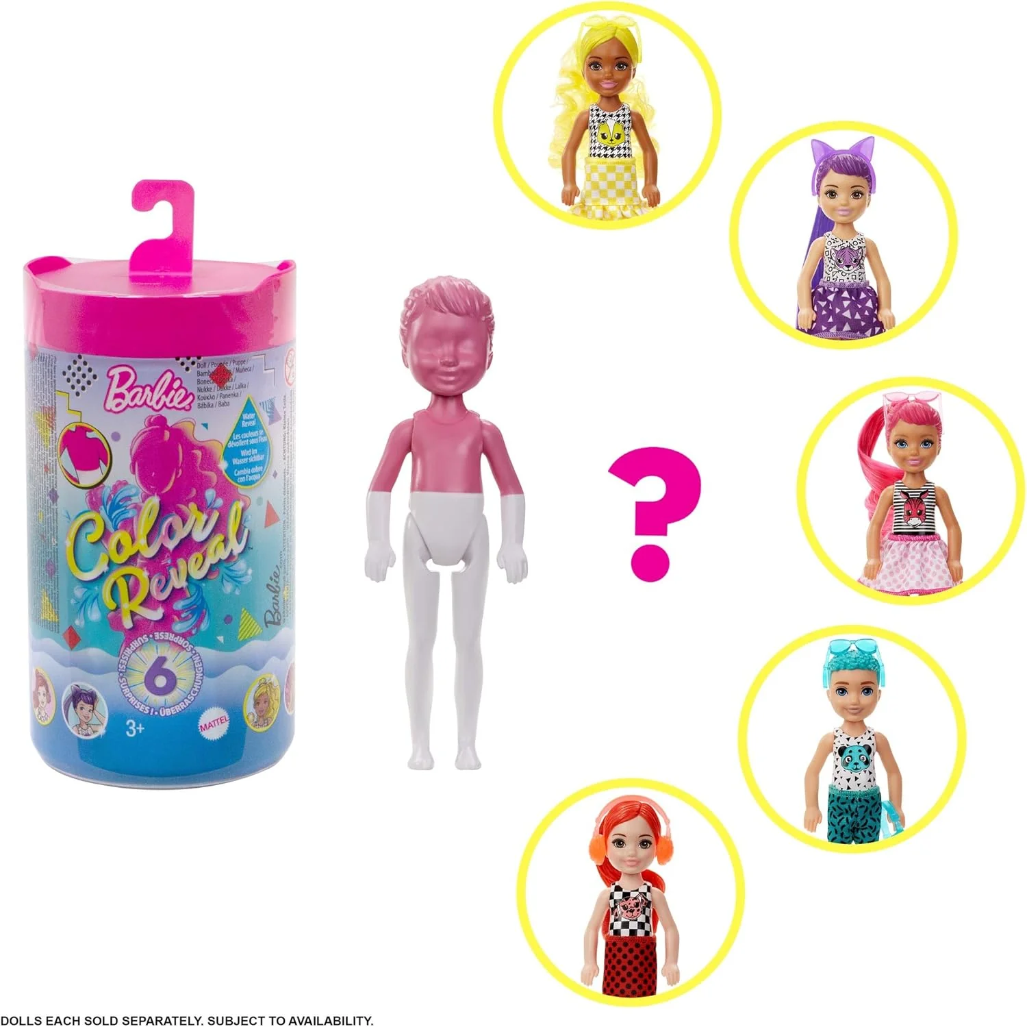 MATTEL BARBIE COLOUR REVEAL CHELSEA - Image 5