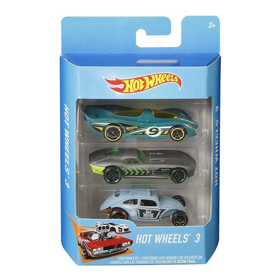 MATTEL HOT WHEELS BASIC CAR 3 PACK ASSORTED - Image 3