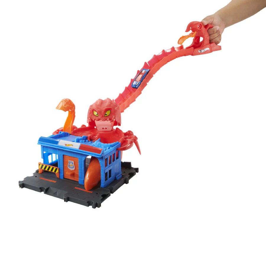 MATTEL HOT WHEELS CITY NAMESIS ATTACK PLAYSET ASSORTED - Image 5