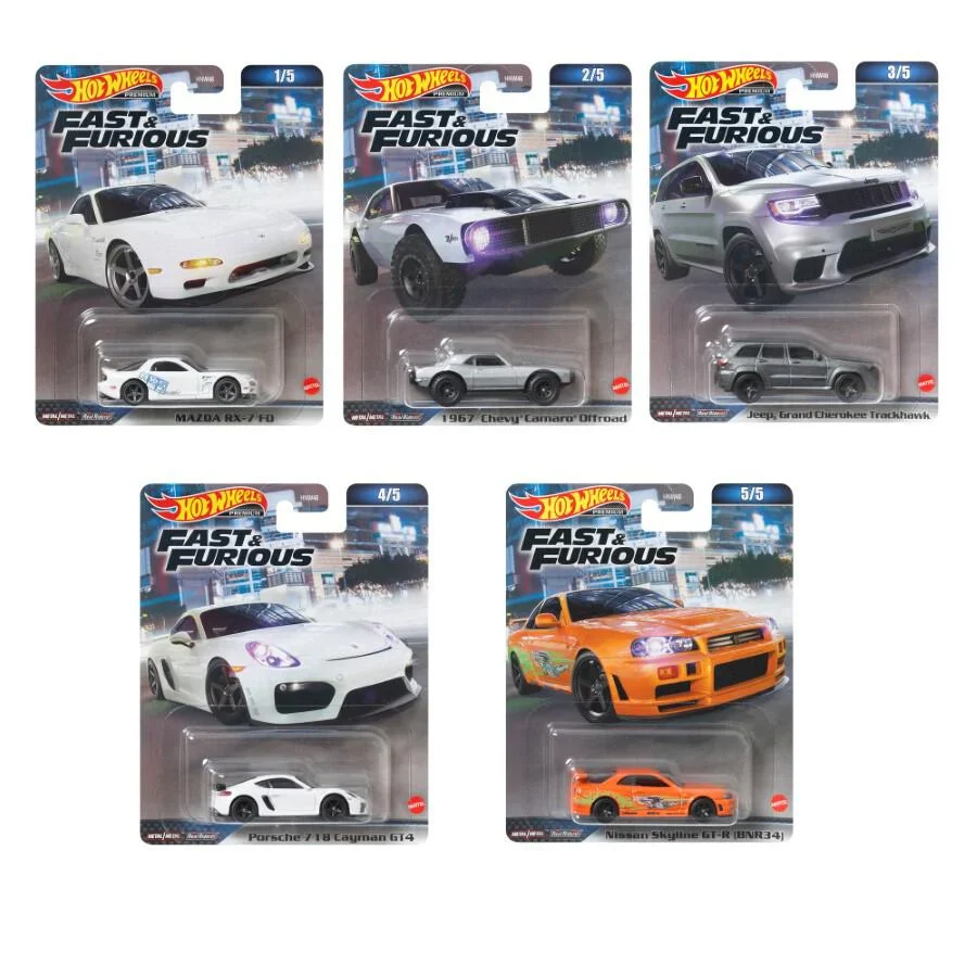 MATTEL HOT WHEELS FAST N FURIOUS PREMIUM ASSORTED - Image 5