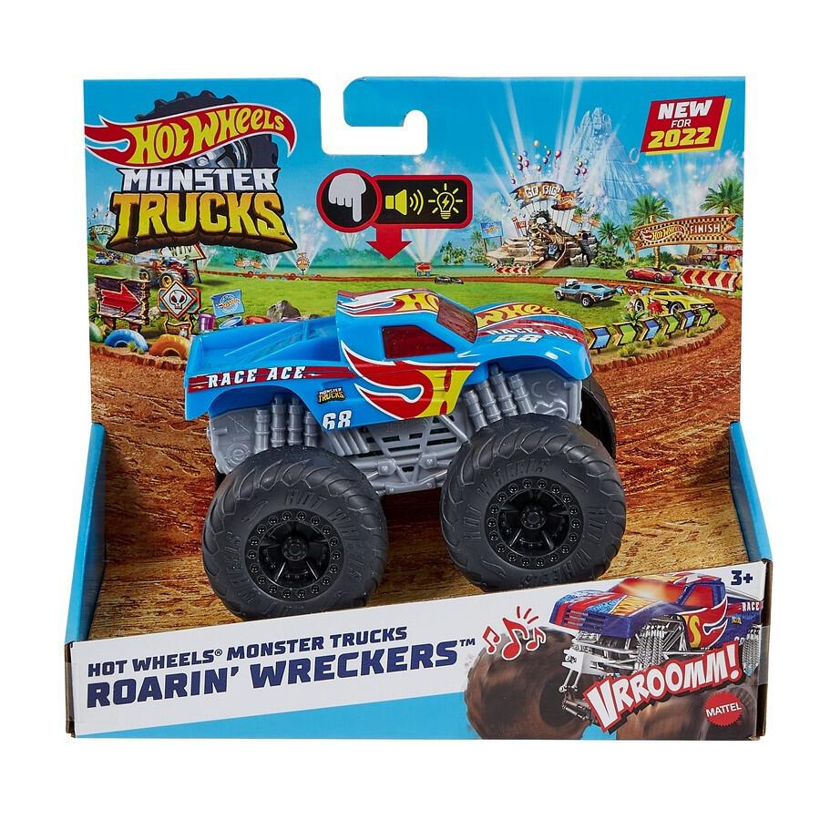 MATTEL HOT WHEELS MONSTER TRUCKS ROARIN WRECKERS ASSORTED - Image 4
