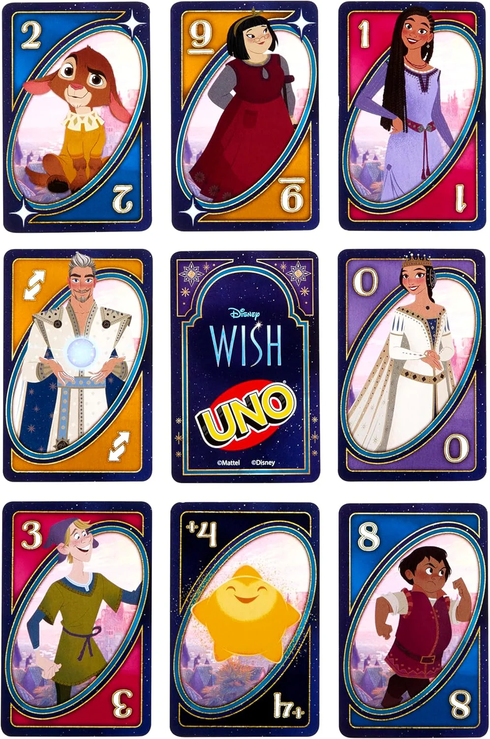 MATTEL UNO DISNEY WISH CARD GAME - Image 4