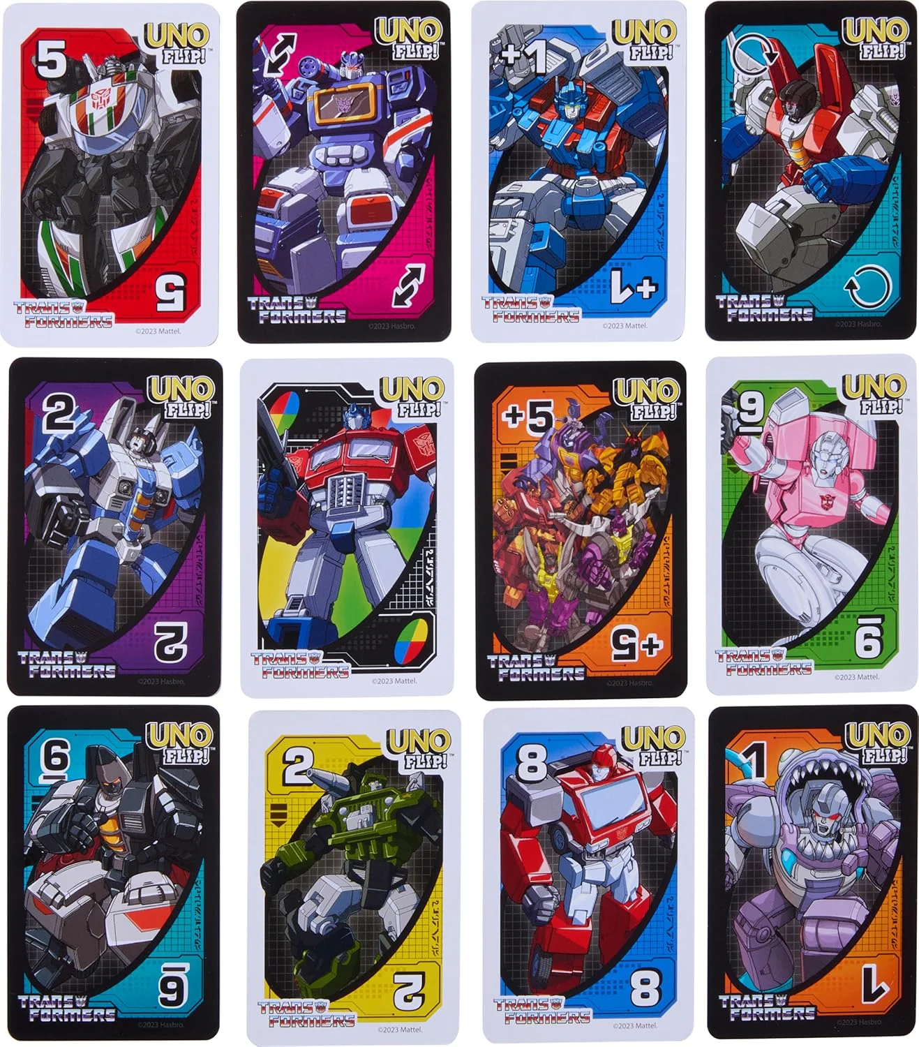 MATTEL UNO FLIP TRANSFORMERS - Image 5