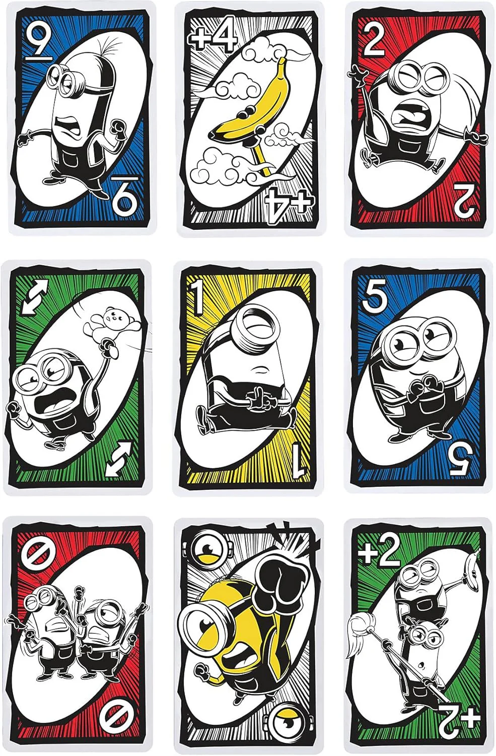 MATTEL UNO LICENSED ILLUMINATIONS MINIONS THE RISE OF GRU CARD GAME - Image 3