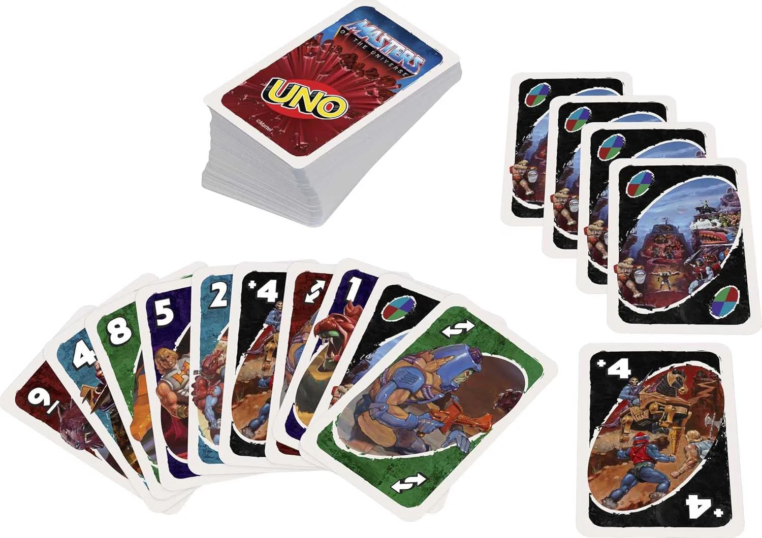 MATTEL UNO LICENSED MASTERS OF THE UNIVERSE CARD GAME - Image 2