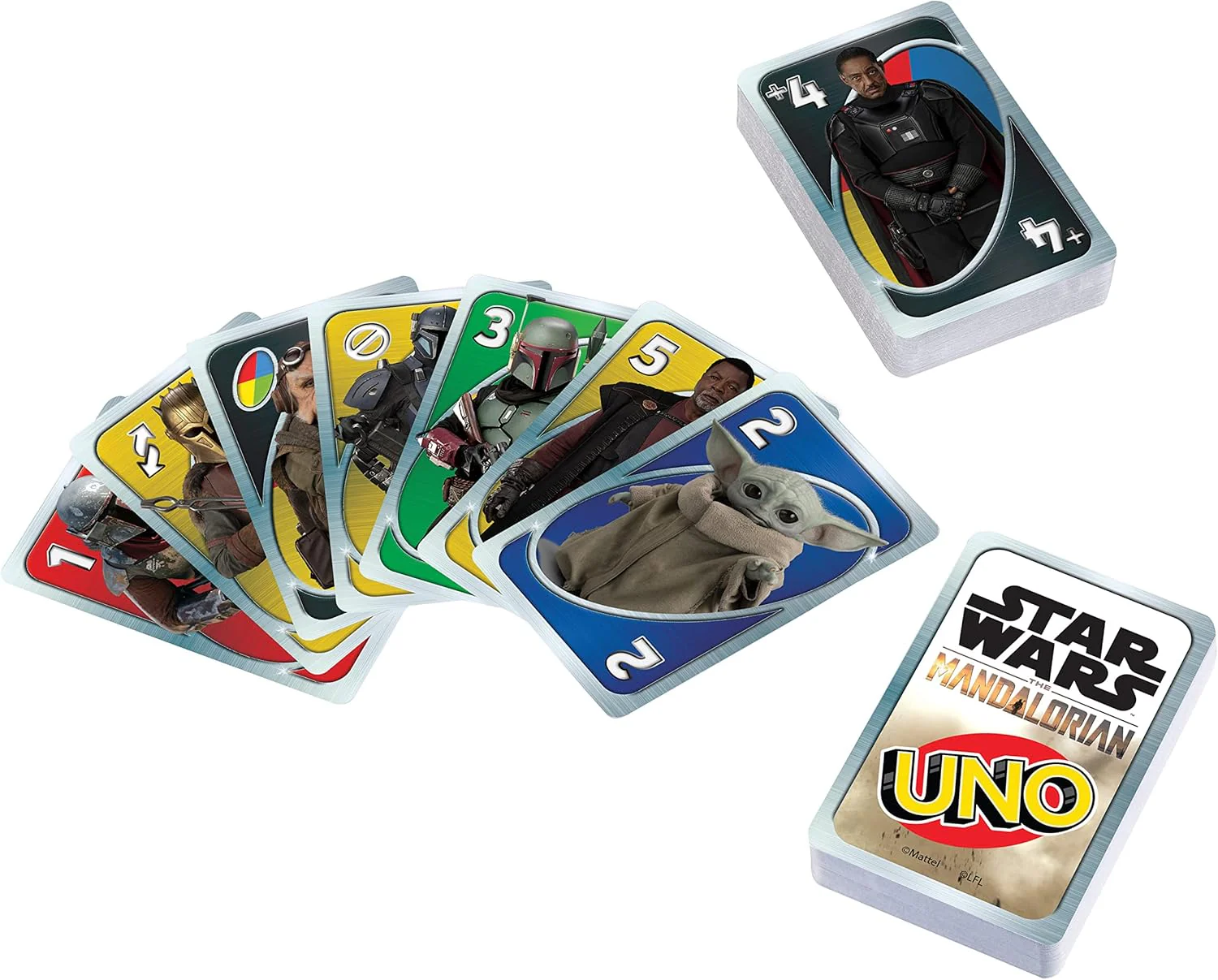 MATTEL UNO STAR WARS THE MANDALORIAN - Image 4