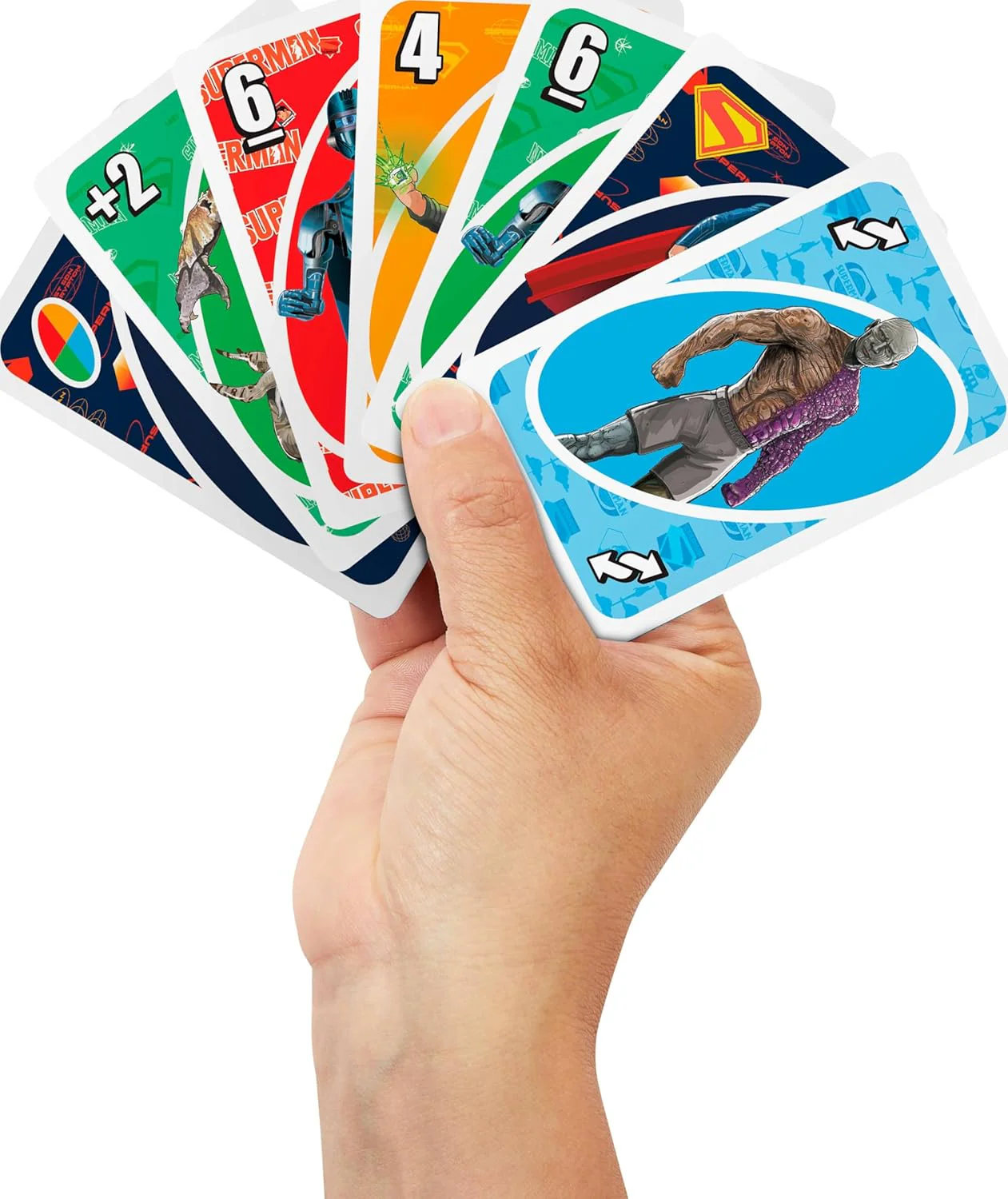 Mattel Uno Superman Card Game - Image 4