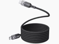 Mazer InfiniteLink 240W USB-C 2.5M Magnetic Cable - Black (M-Cobra21-BG)