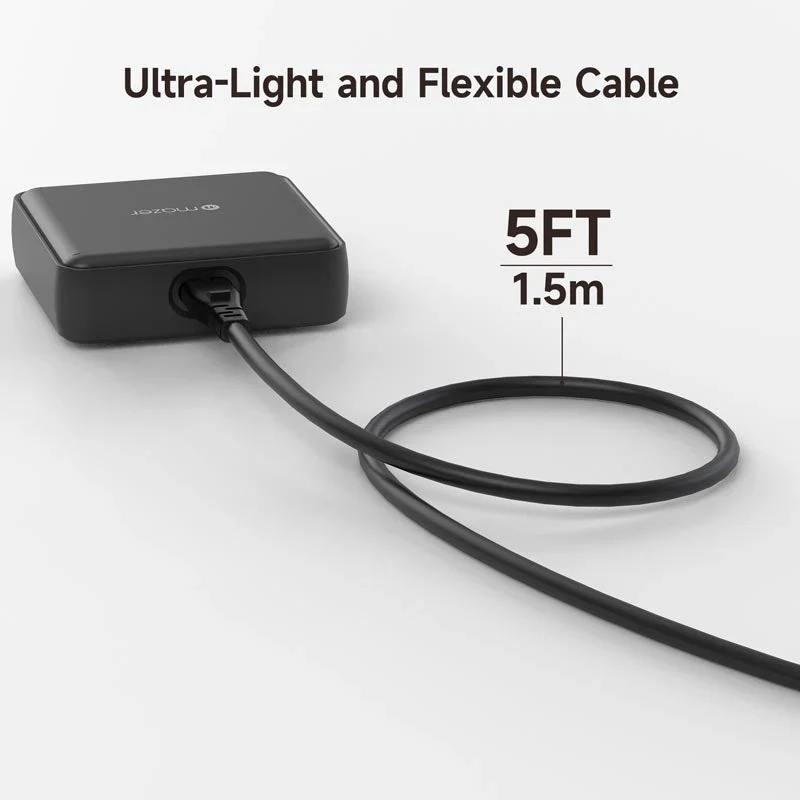 Mazer M-D170W-V5-BK PD170W 8Ports (7C1A) Desktop Charger with 1.5M Power Cable - Image 2
