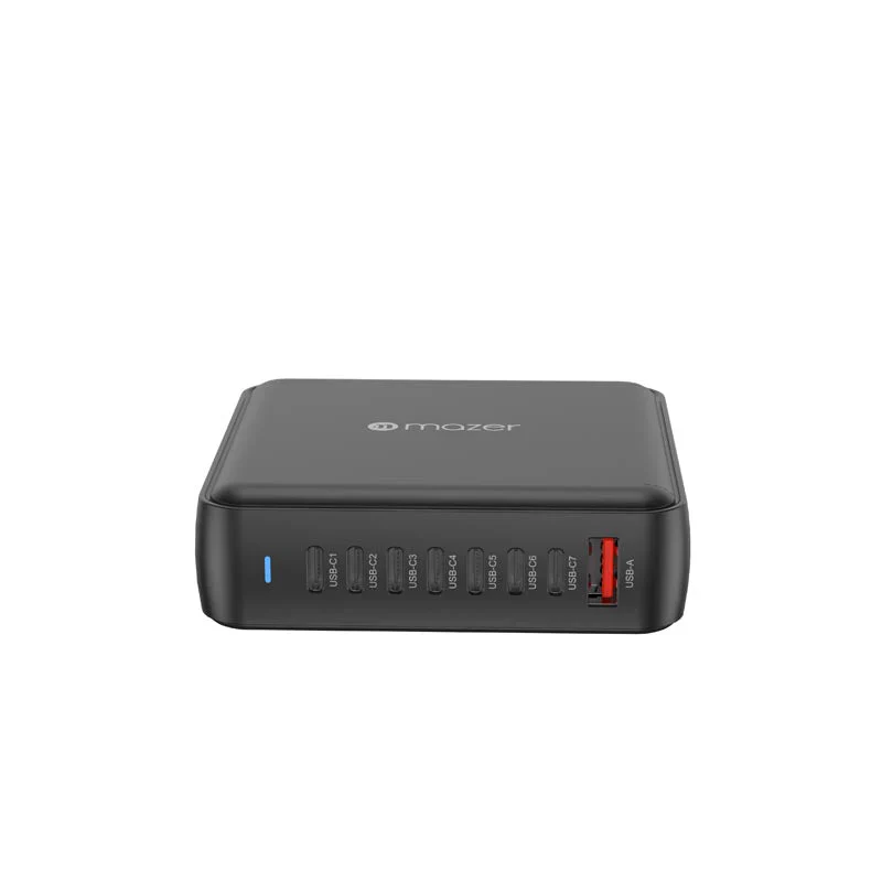 Mazer M-D170W-V5-BK PD170W 8Ports (7C1A) Desktop Charger with 1.5M Power Cable - Image 4