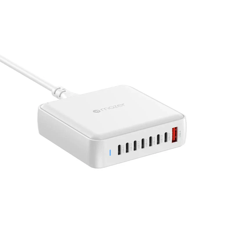 Mazer M-D170W-V5-BK PD170W 8Ports (7C1A) Desktop Charger with 1.5M Power Cable - Image 9