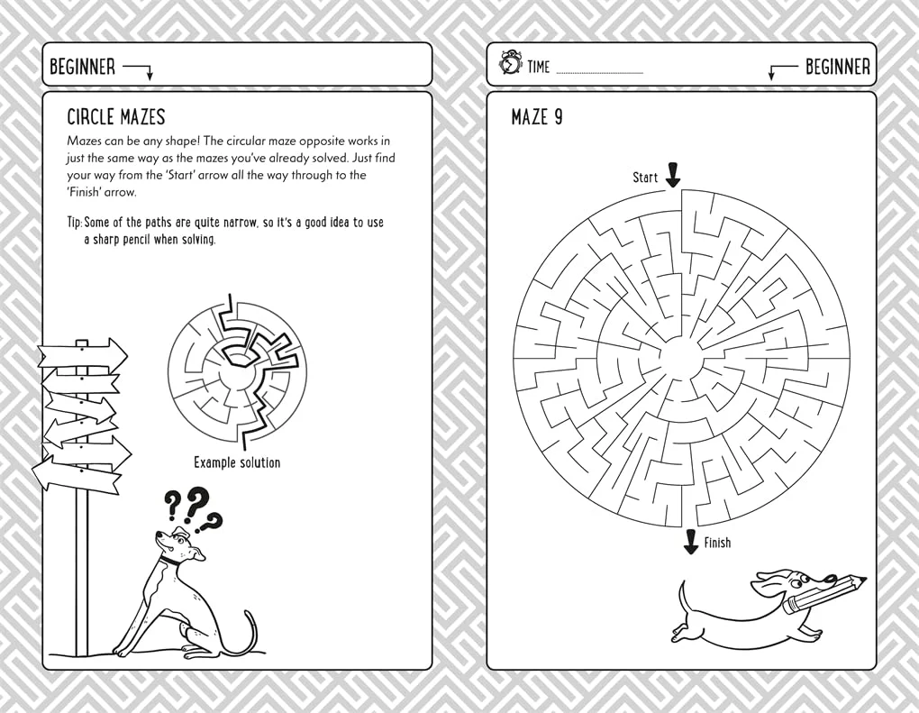 Mazes for Clever Kids®: More Than 100 Puzzles To Boost Your Brainpower (Buster Brain Games) (Paperback) - Image 3