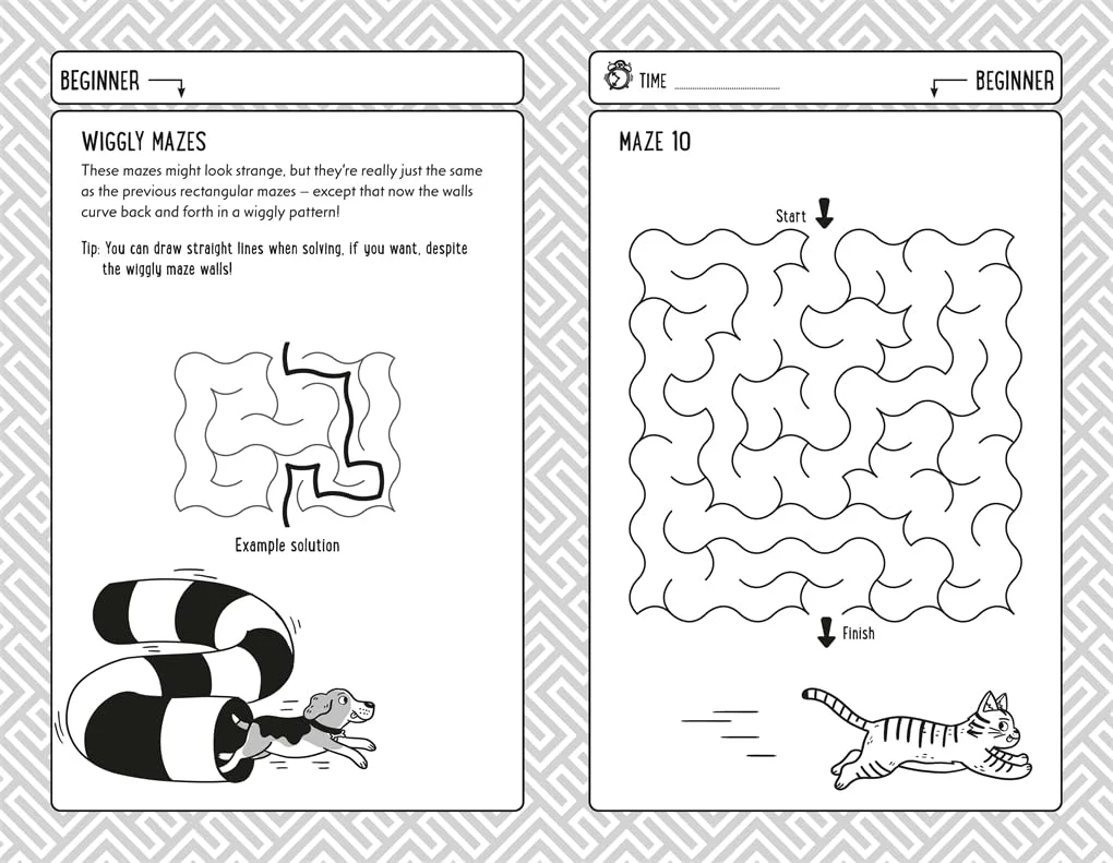 Mazes for Clever Kids®: More Than 100 Puzzles To Boost Your Brainpower (Buster Brain Games) (Paperback) - Image 4