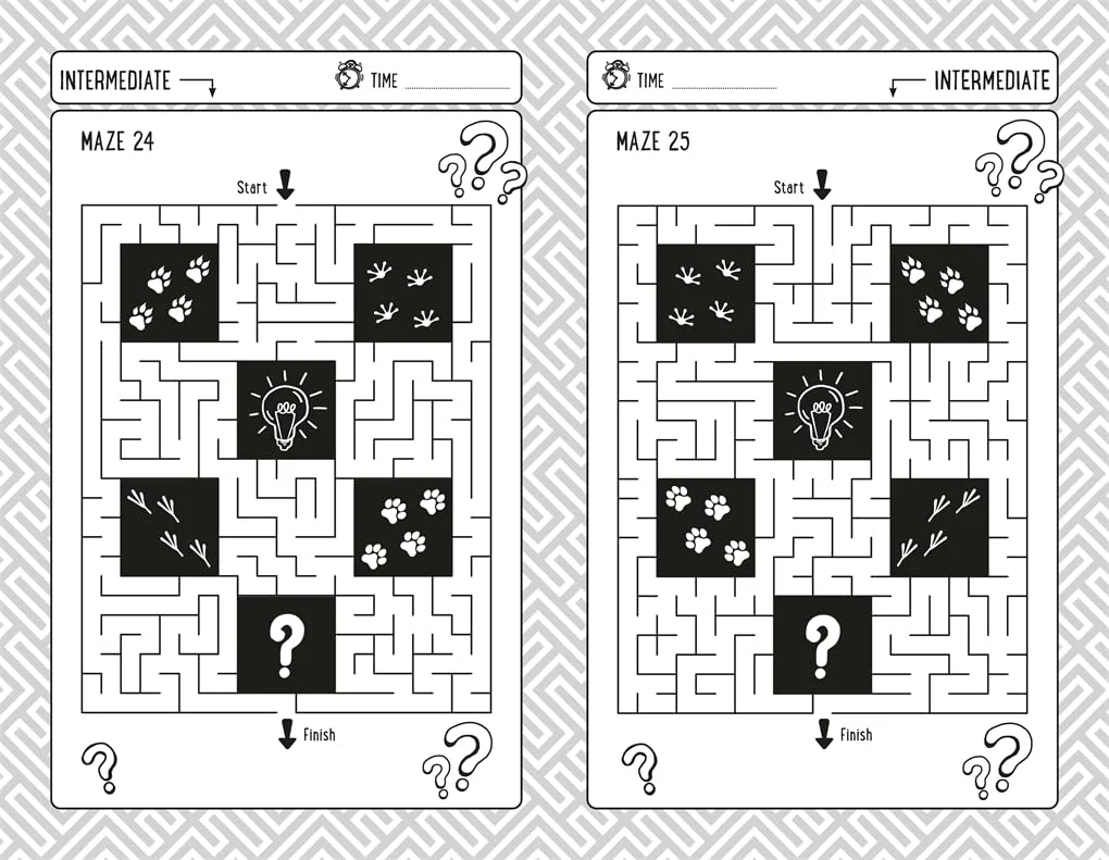 Mazes for Clever Kids®: More Than 100 Puzzles To Boost Your Brainpower (Buster Brain Games) (Paperback) - Image 5