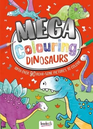 Mega Colouring: Dinosaurs