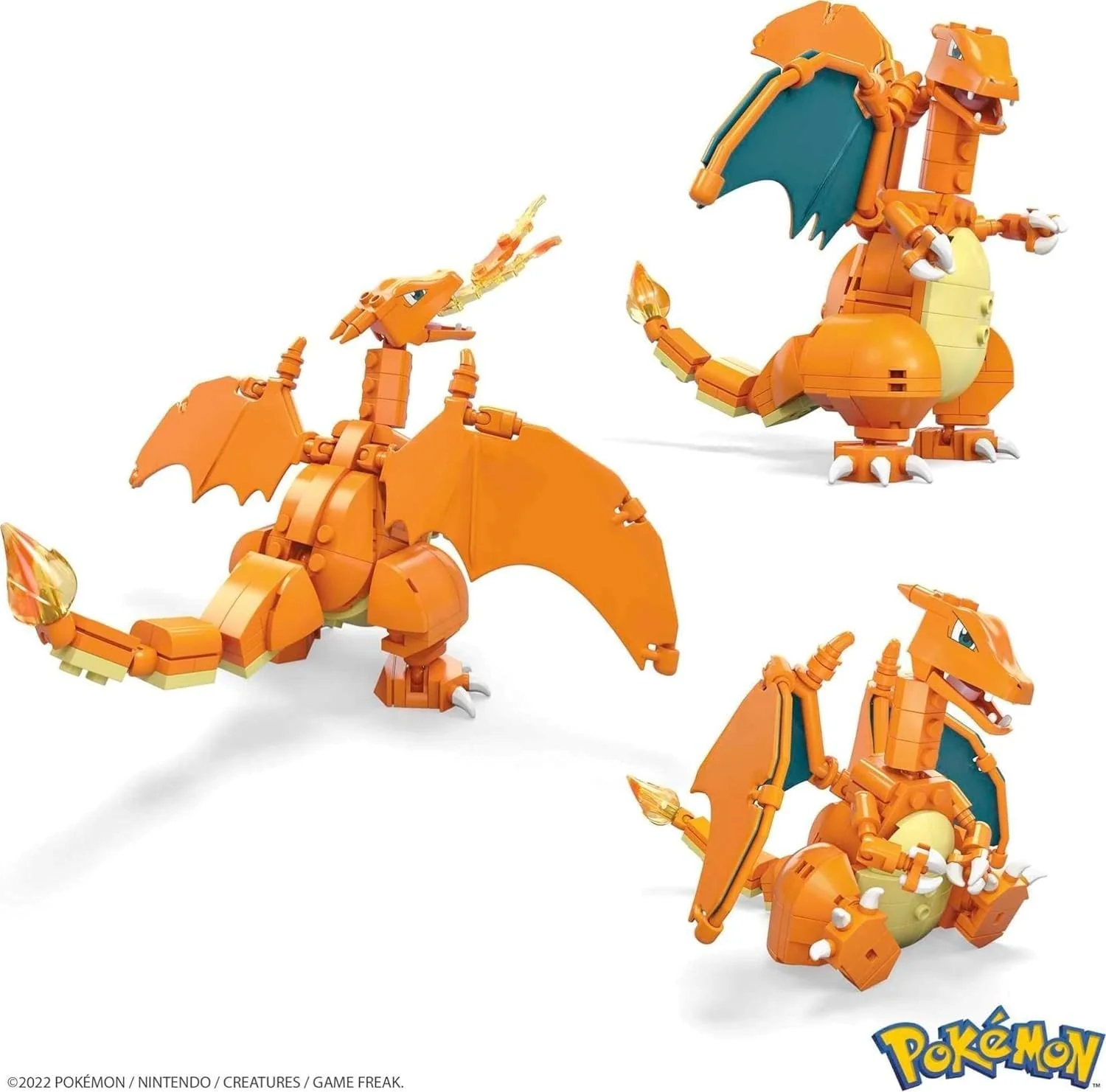 MEGA CONSTRUX POKÉMON CHARIZARD CONSTRUCTION TOY - Image 3