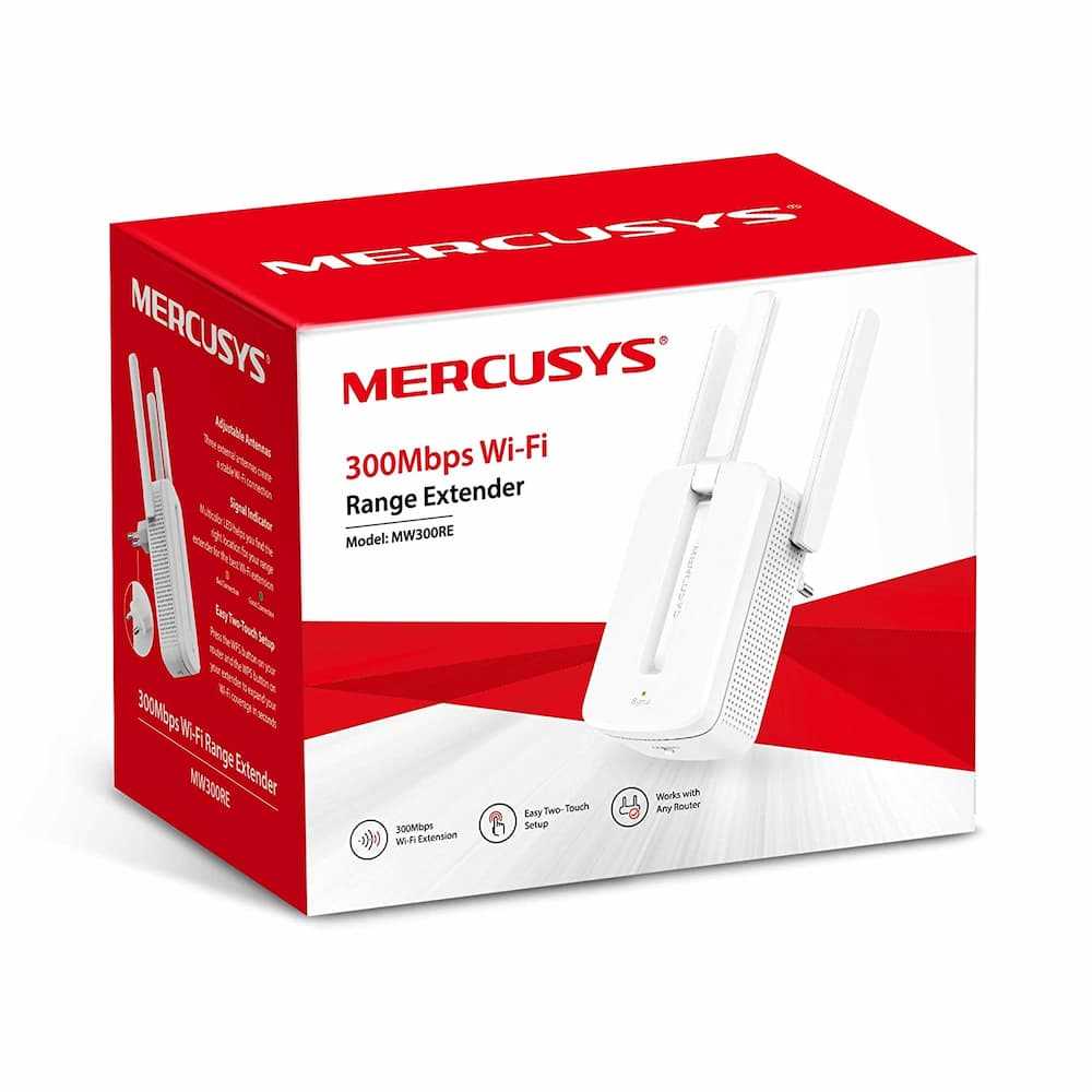 Mercusys MW300RE N300 WiFi Range Extender - Image 3