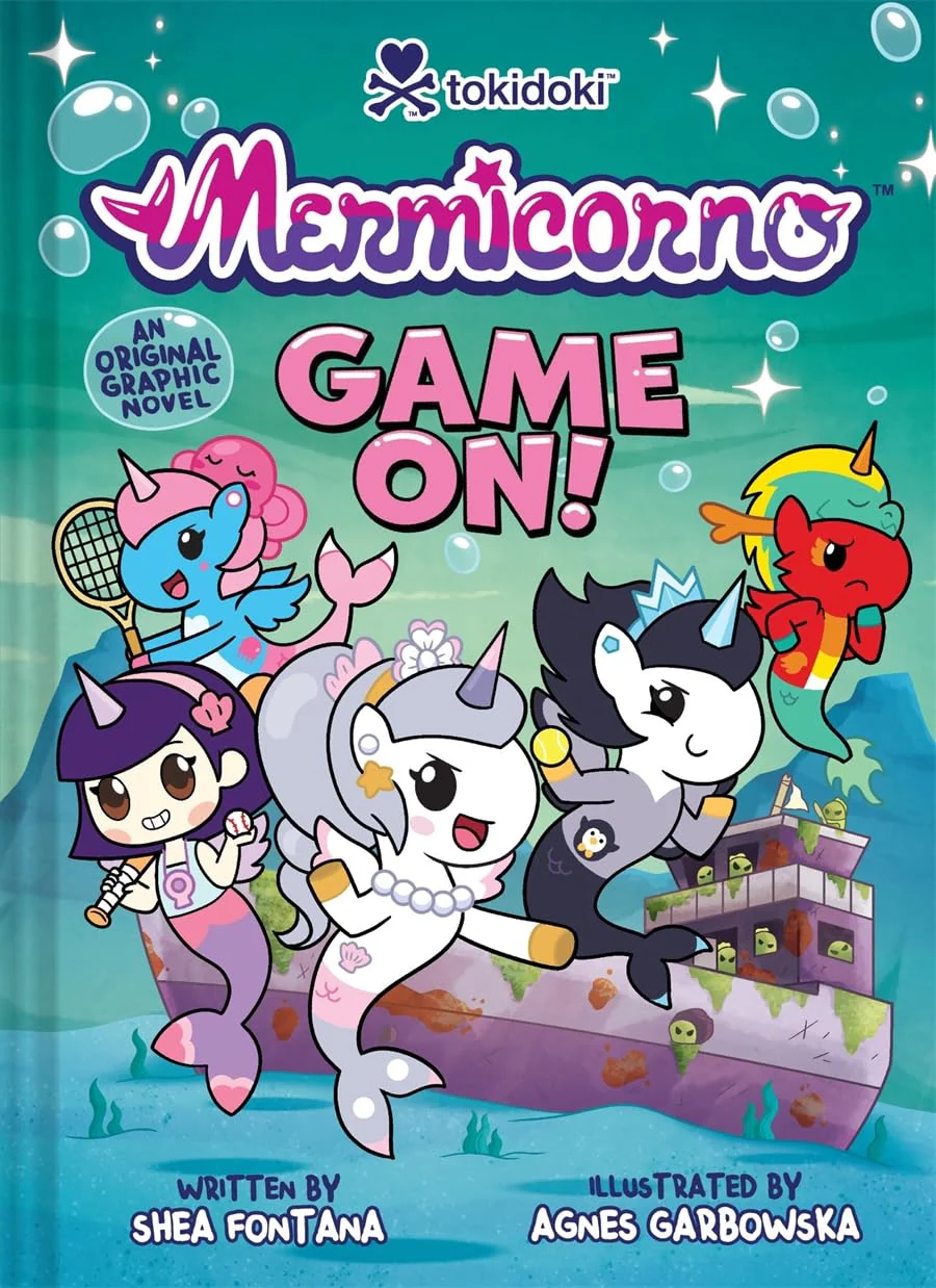 Mermicorno: Undersea Adventures: GAME ON!: An Early Graphic Novel (Hardcover)