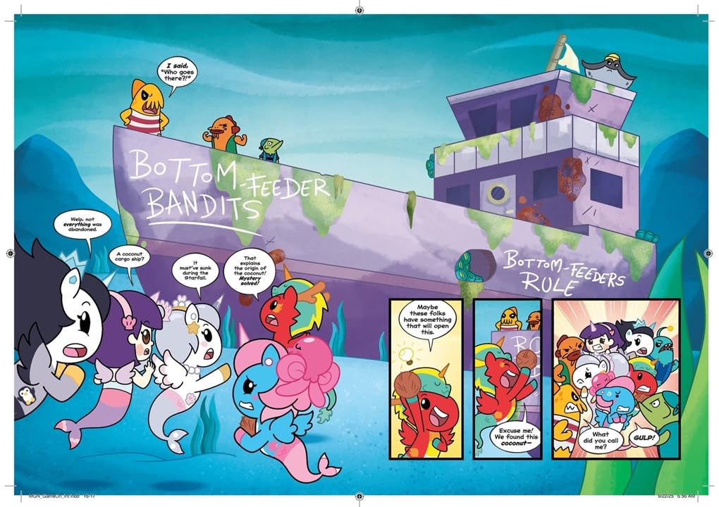 Mermicorno: Undersea Adventures: GAME ON!: An Early Graphic Novel (Hardcover) - Image 4