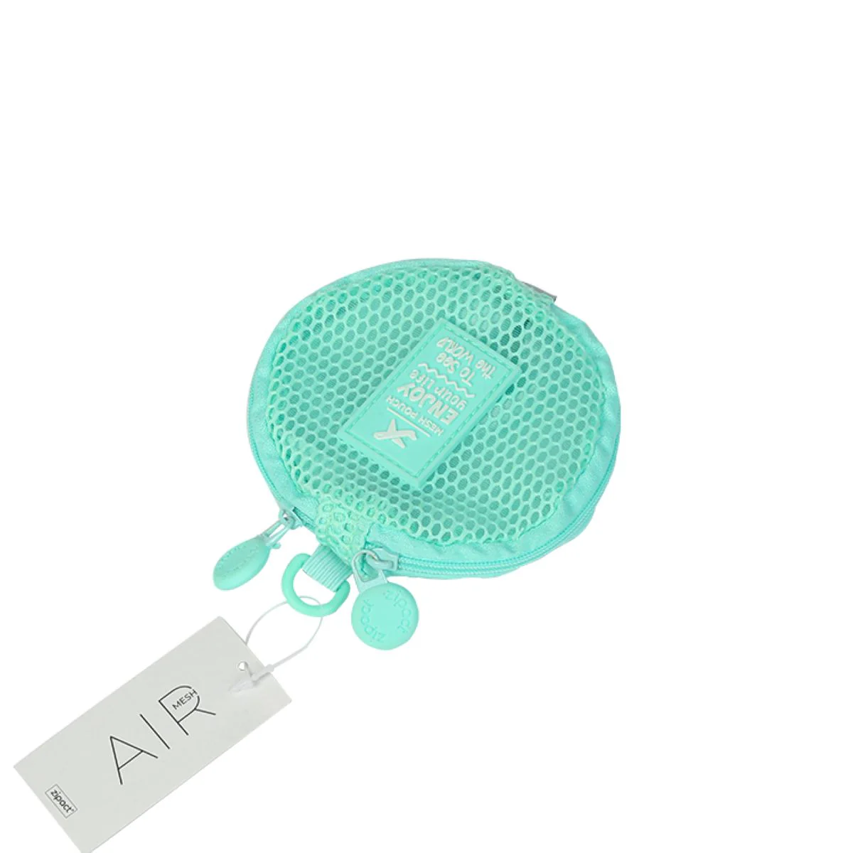 Mesh Round Pouch Mint V24601-MT - Image 2