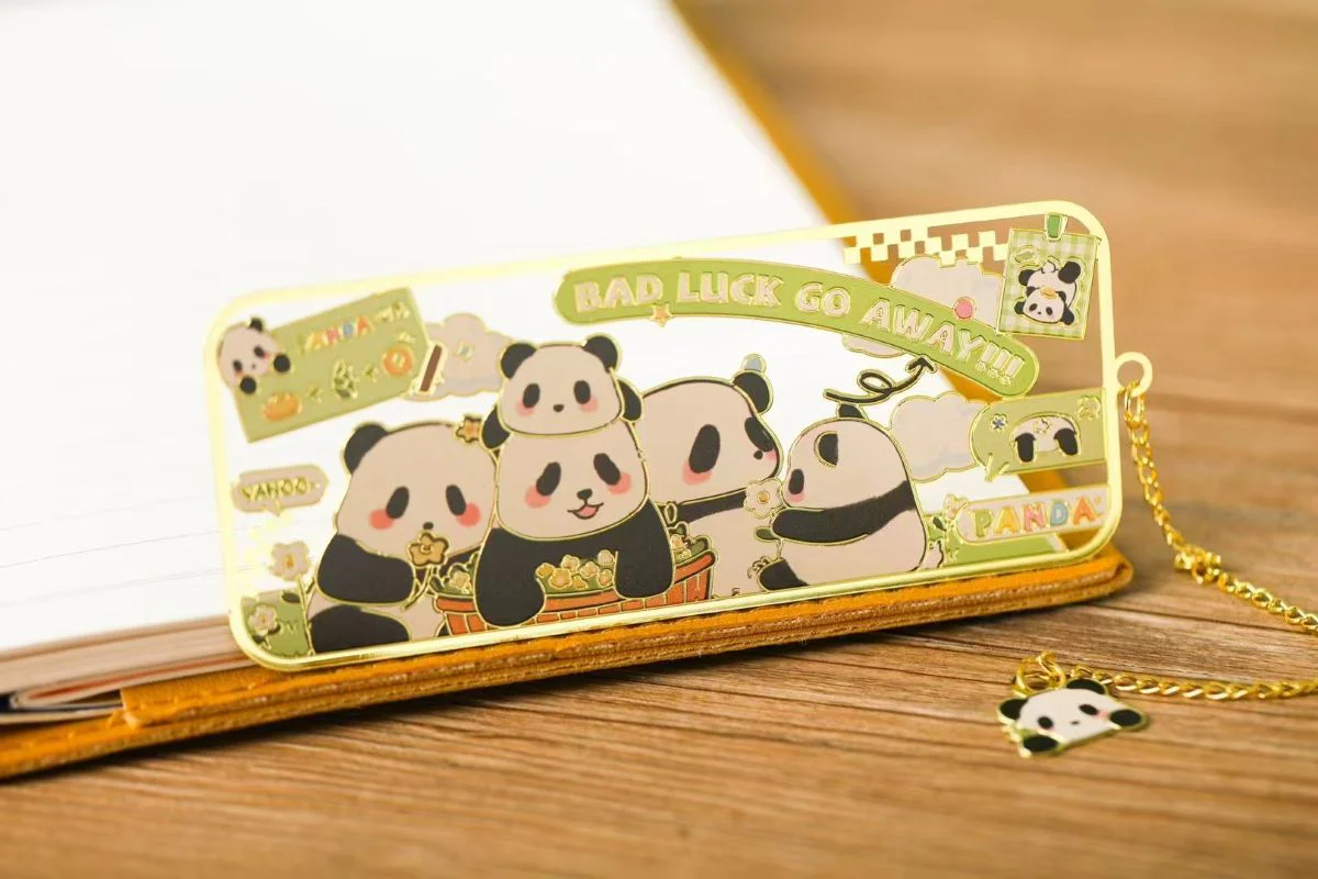 Metal Bookmark Panda UM30047 - Image 2