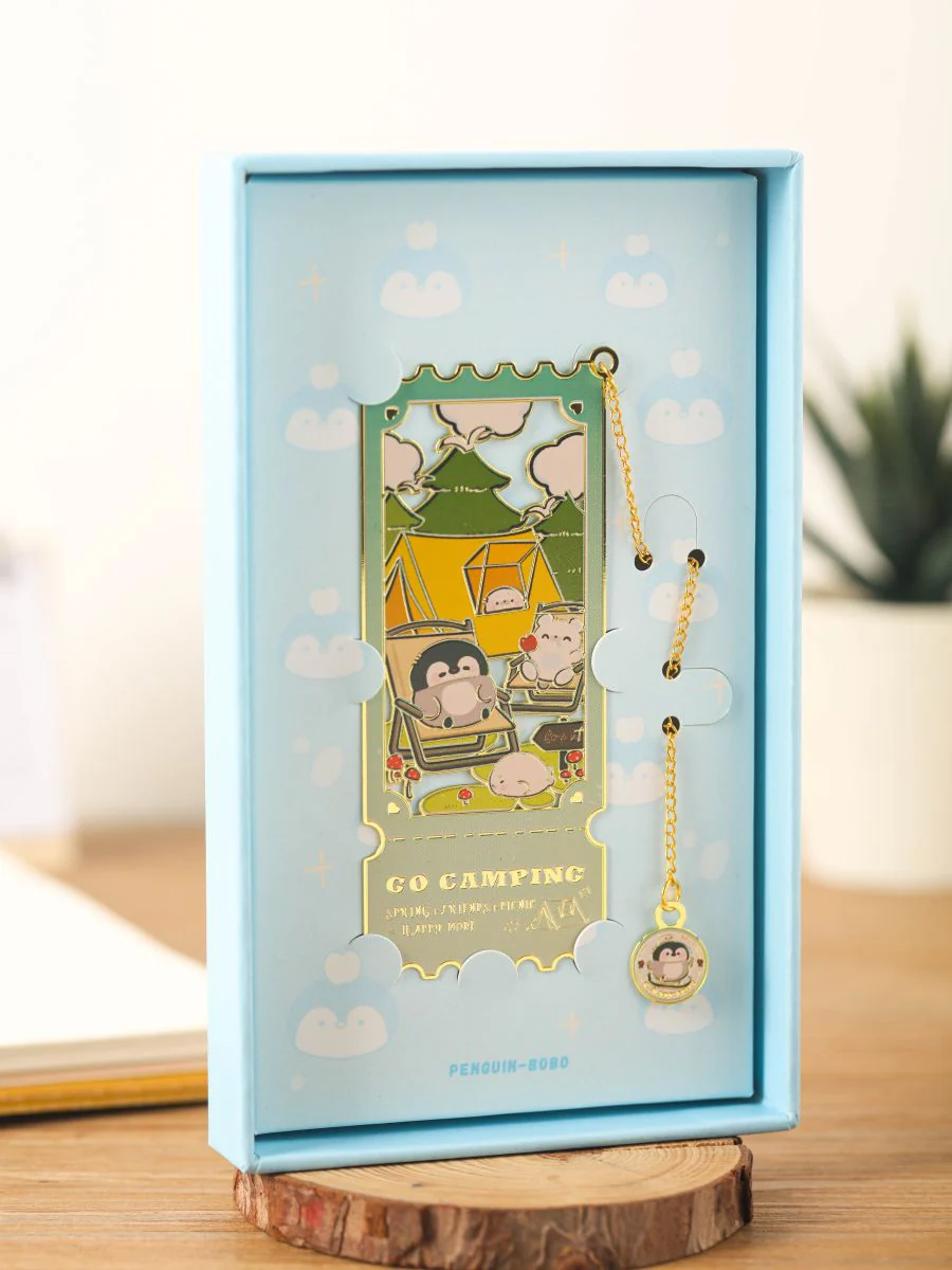 Metal Bookmark Penguin M30202 - Image 3