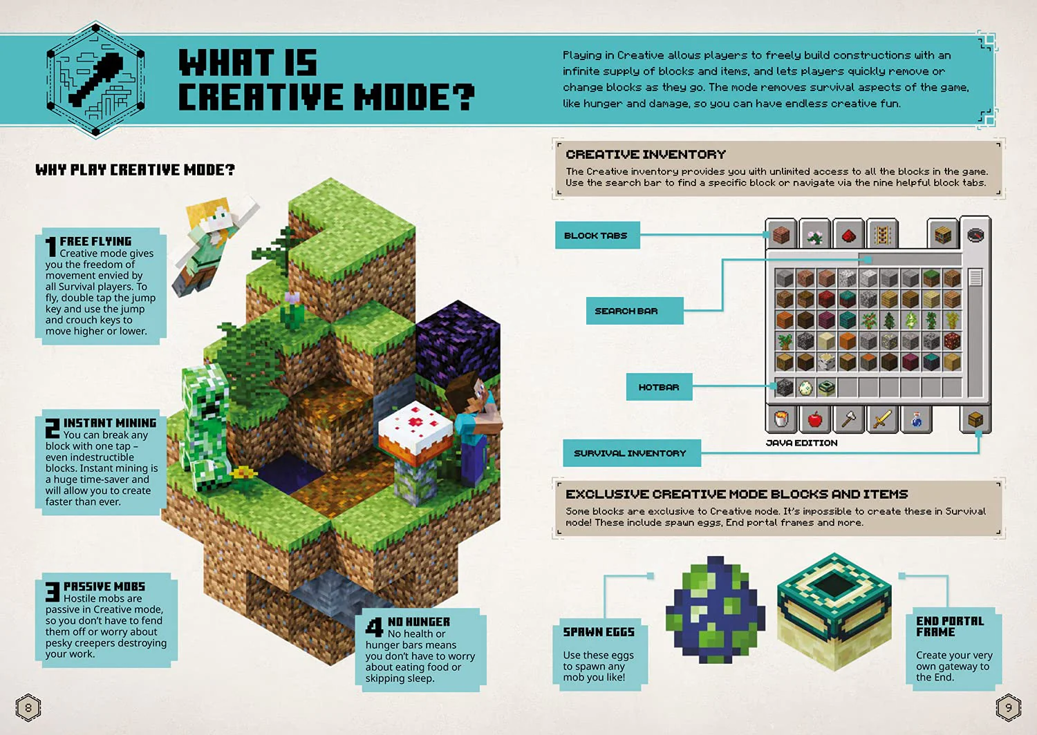 All New Official Minecraft Creative Handbook (Hardcover) - Image 2
