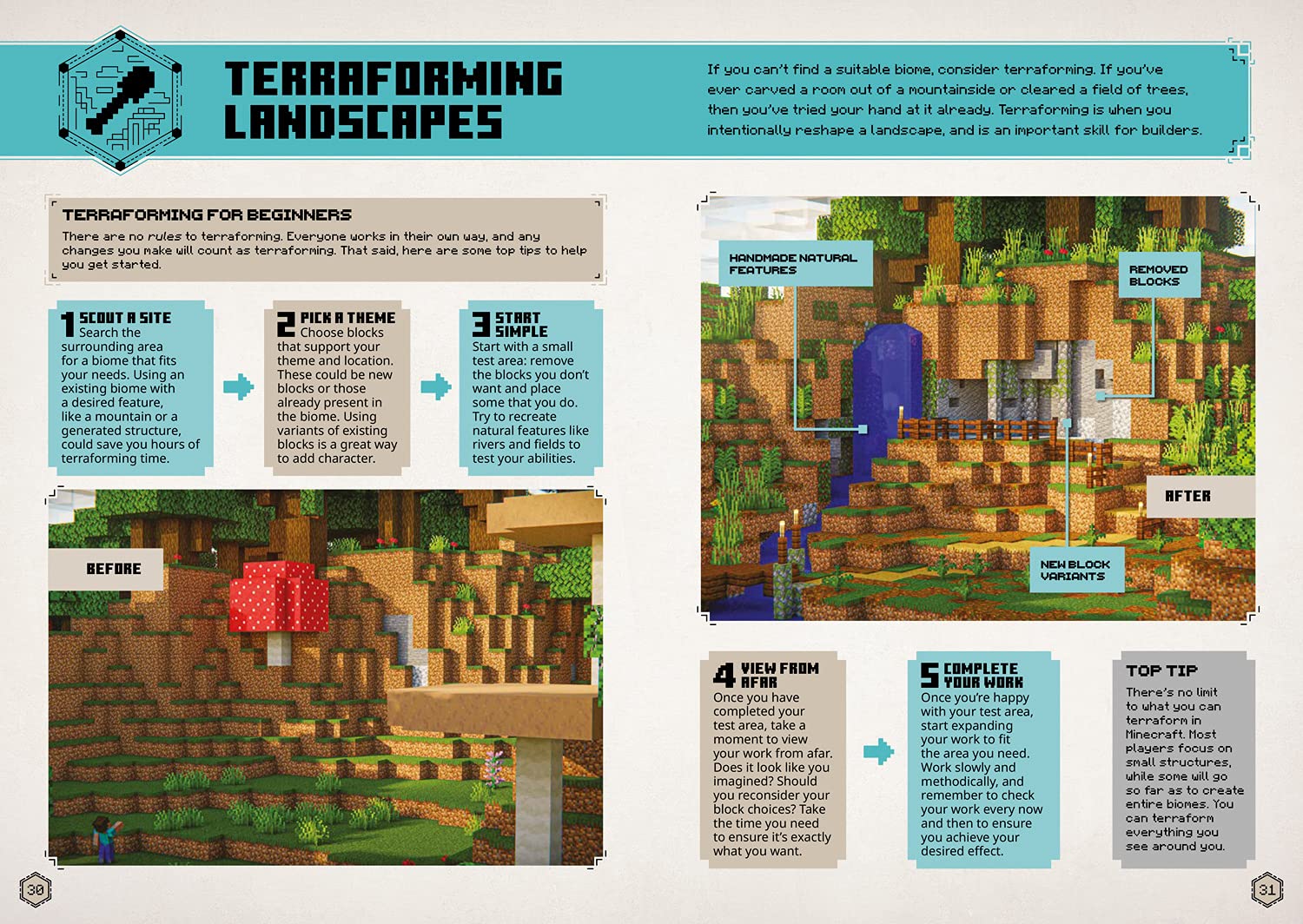 All New Official Minecraft Creative Handbook (Hardcover) - Image 3