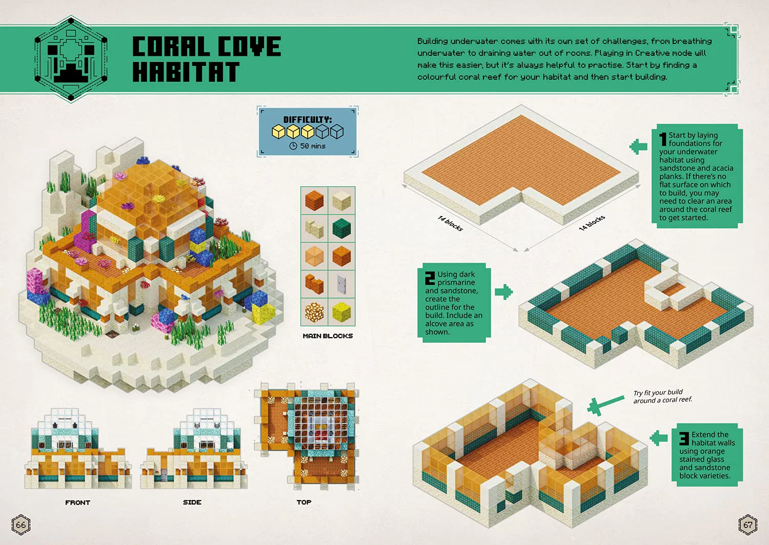 All New Official Minecraft Creative Handbook (Hardcover) - Image 5
