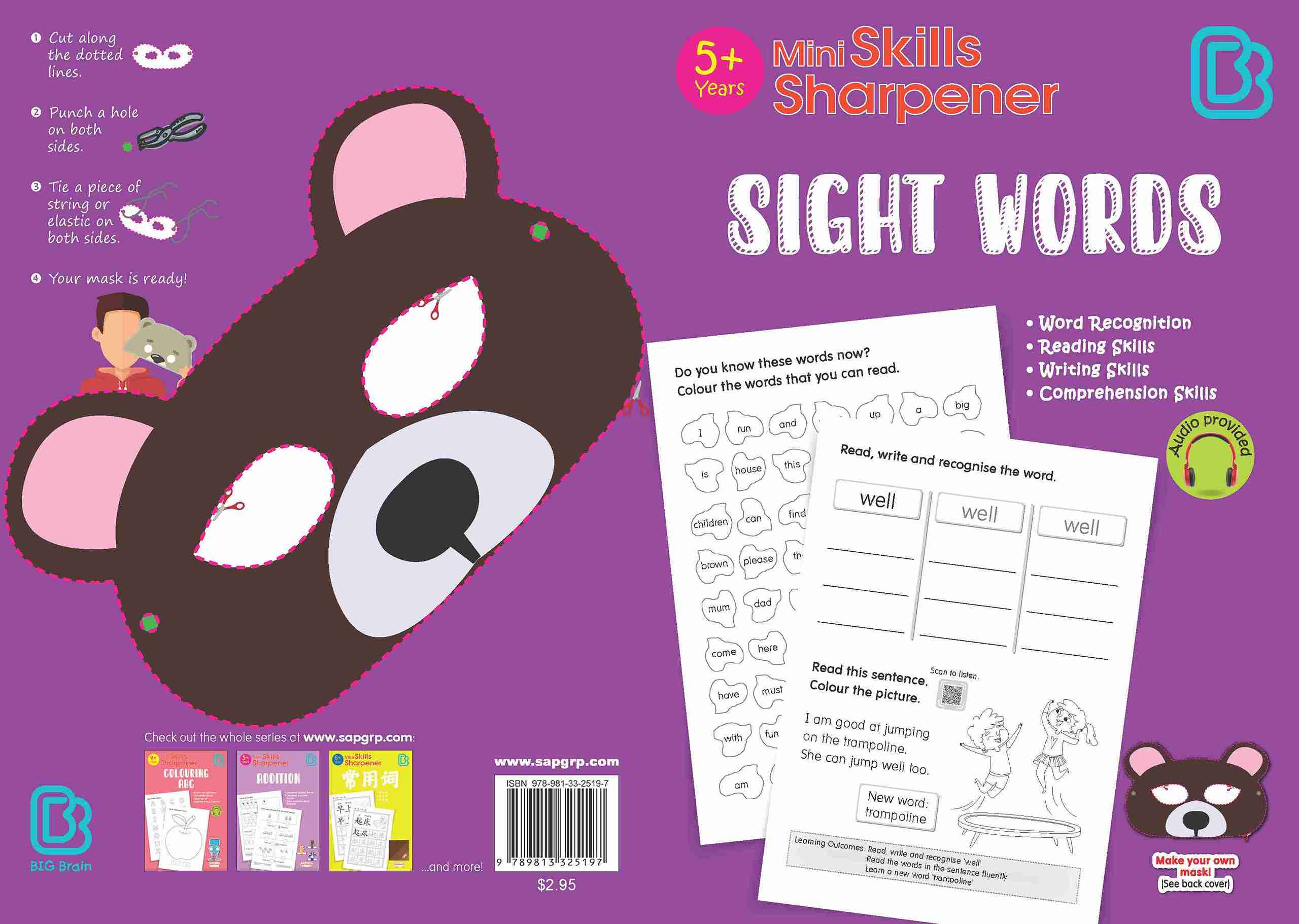 Mini Skills Sharpener SIGHT WORDS (5+ Years) - Image 2