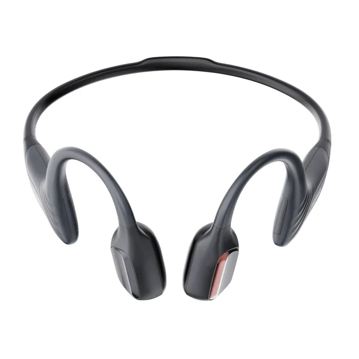 Mojawa Purra Run Long Battery Life Bone Conduction Headphones | 15-Hour Battery Life Wind Noise Reduction for Cycling - Black - Image 4