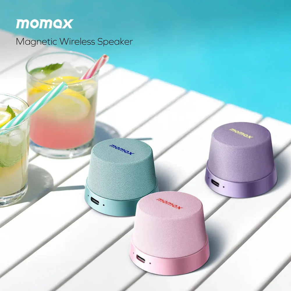Momax 1-Vibe Go Magnetic Speaker - Image 7