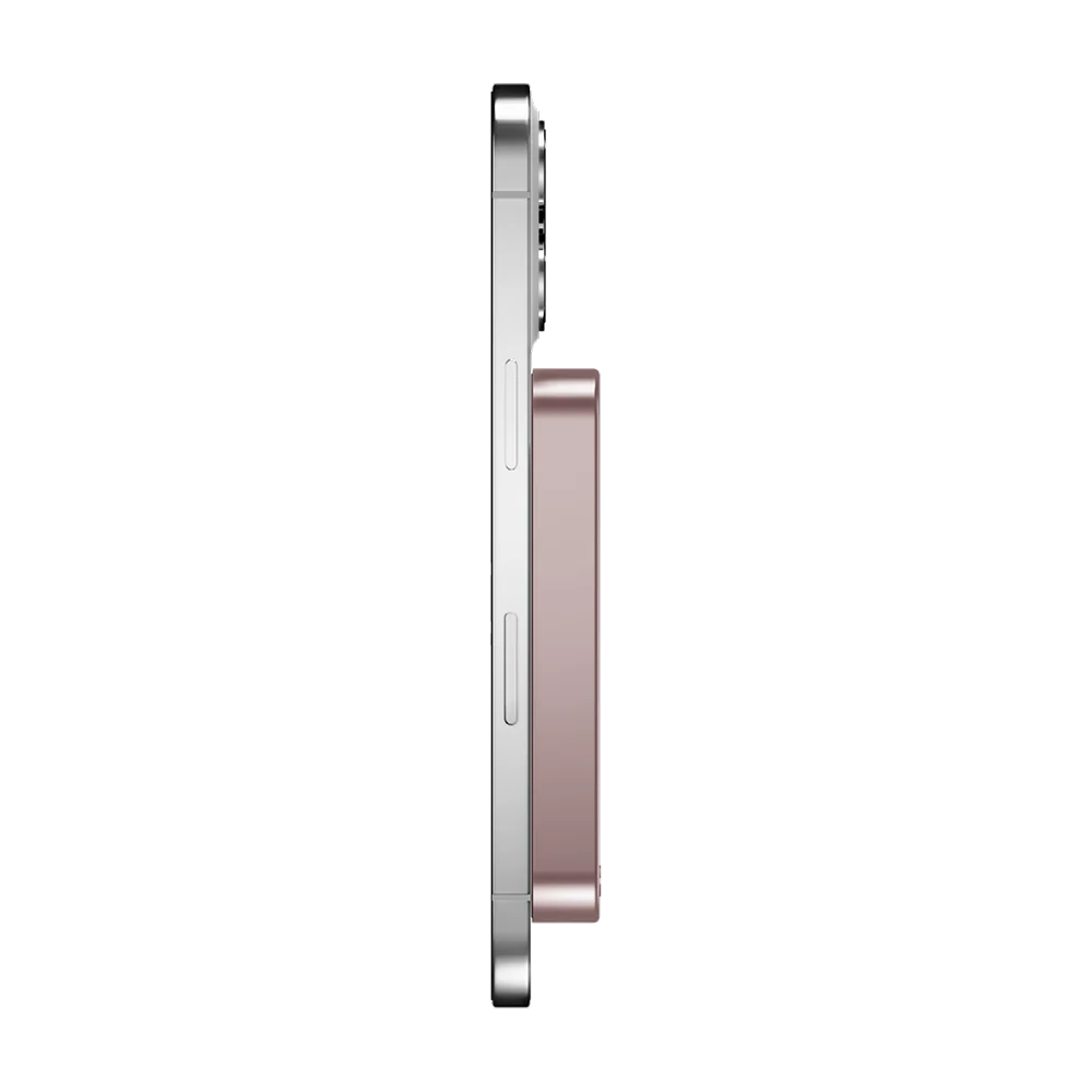 Momax IP117AP Q.MAG X1 10,000mAh Magnetic Wireless Battery Pack (Pink) - Image 3