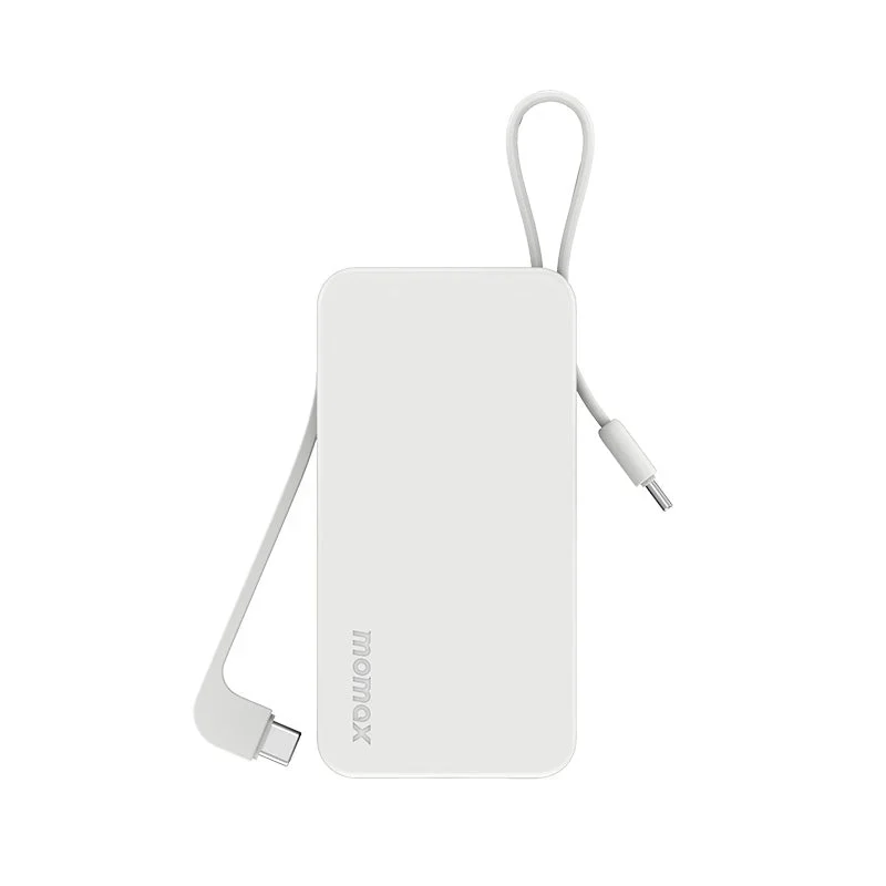 Momax IP138D 10000mAh Battery Pack with Dual Built-in USB-C Cable - Image 7