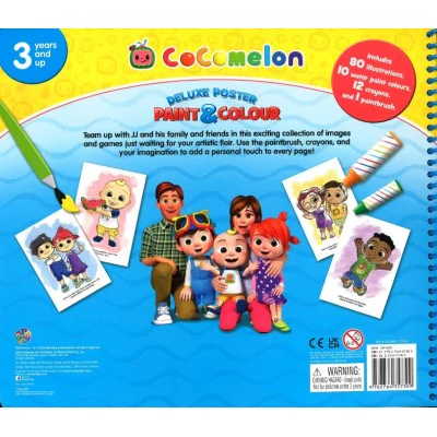 Moonbug Cocomelon Deluxe Poster Paint - Image 4