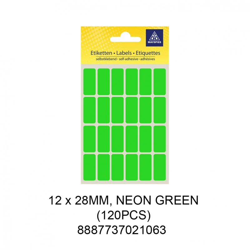 MS-C/LABEL 12X28MM, GOLD (120PCS) - Image 11