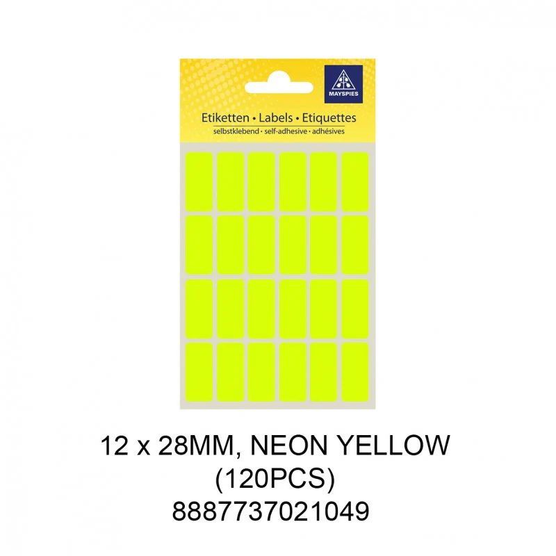 MS-C/LABEL 12X28MM, GOLD (120PCS) - Image 7