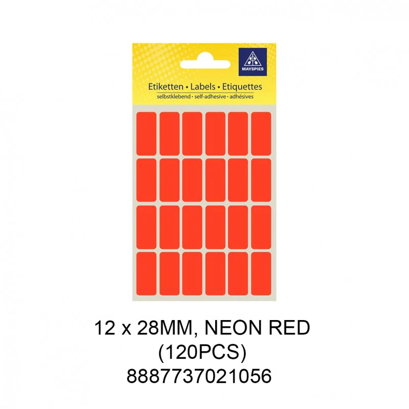 MS-C/LABEL 12X28MM, GOLD (120PCS) - Image 9