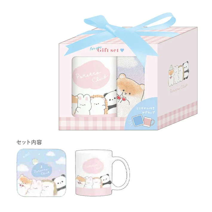 Mug & Hand Towel Gifts Set - Potetto Club