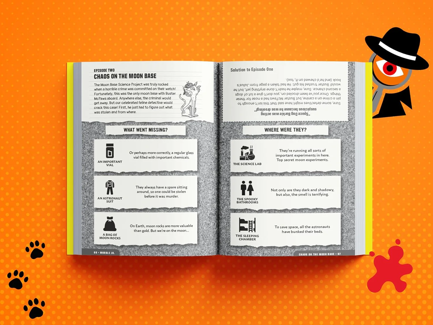Murdle Junior 2: Ready, Set, Solve!: 40 Mind-Boggling Mystery Puzzles for Young Detectives (Paperback) - Image 3