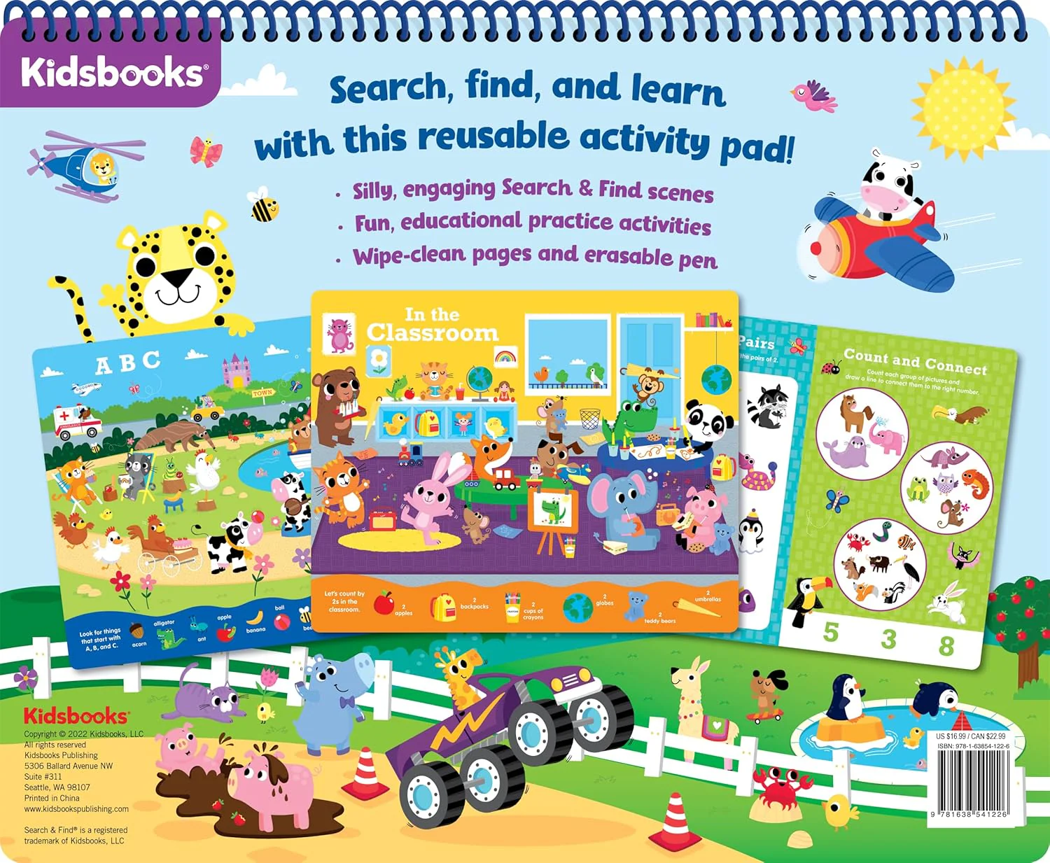 My Big Search & Find Learning Fun Pad - Image 2