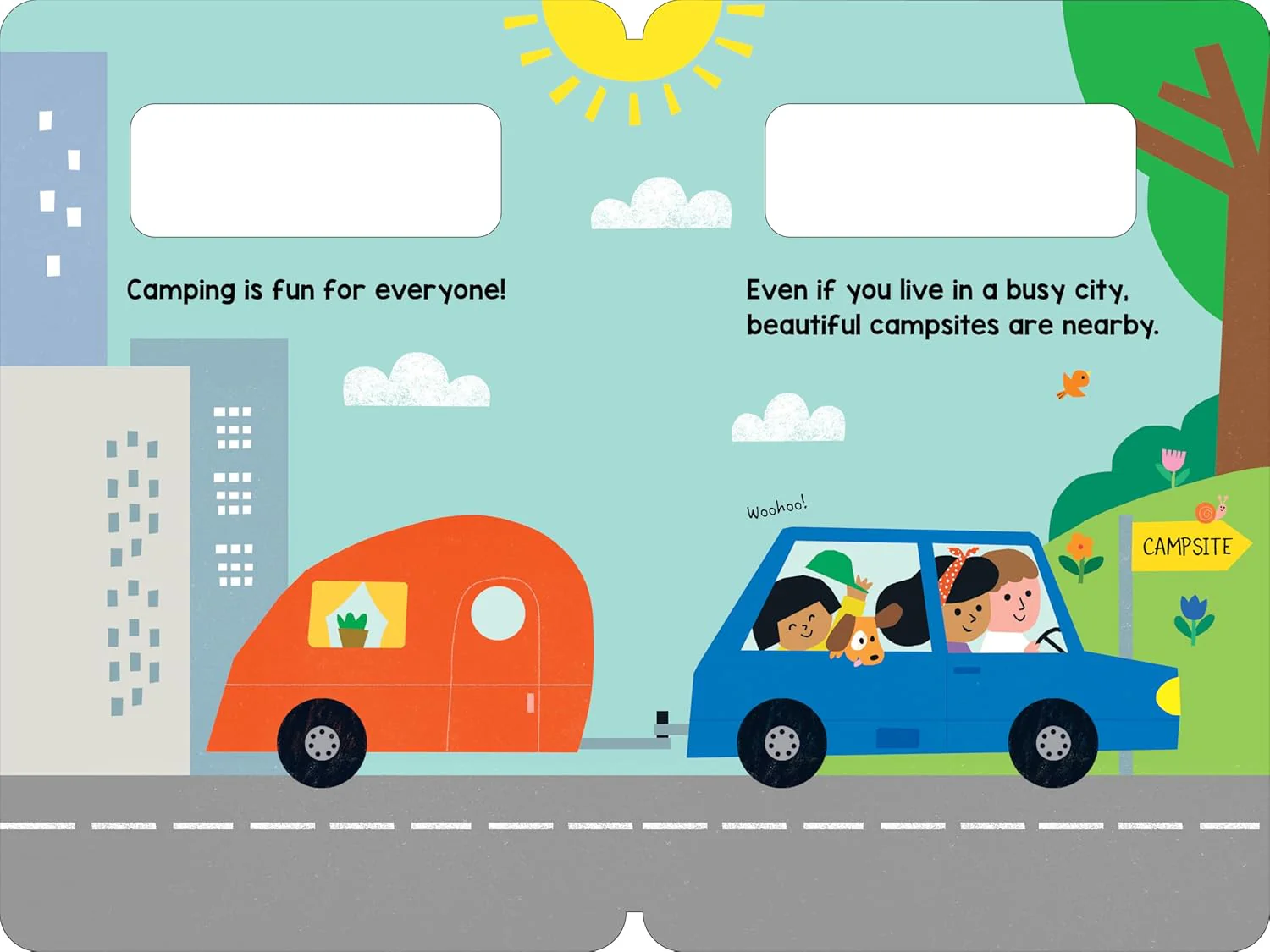 My First Book Of Camping: An Earth-Friendly Book For The Great Outdoors (Terra Babies On The Go, 1) – Board Book - Image 2