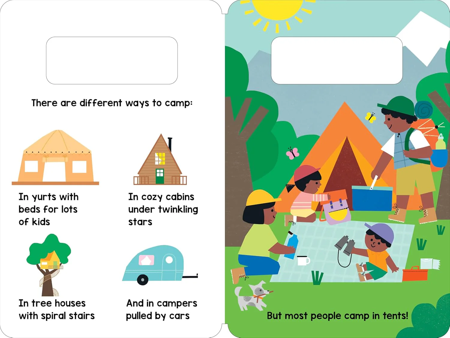 My First Book Of Camping: An Earth-Friendly Book For The Great Outdoors (Terra Babies On The Go, 1) – Board Book - Image 3