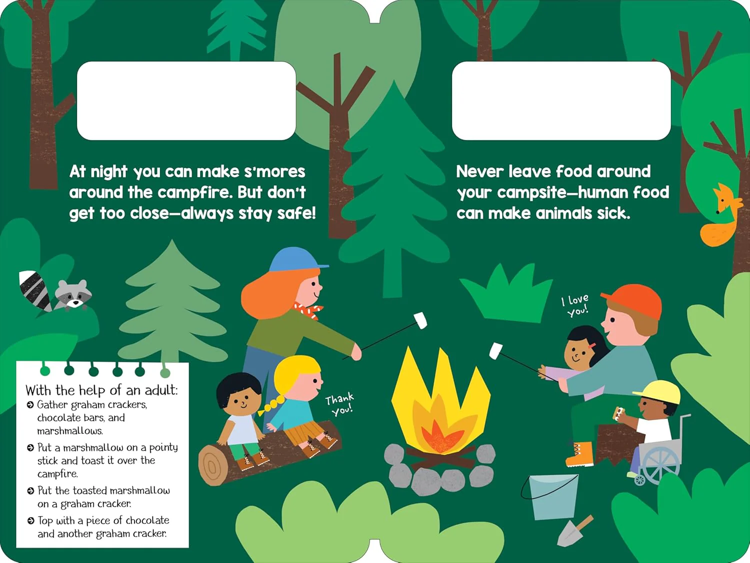 My First Book Of Camping: An Earth-Friendly Book For The Great Outdoors (Terra Babies On The Go, 1) – Board Book - Image 5