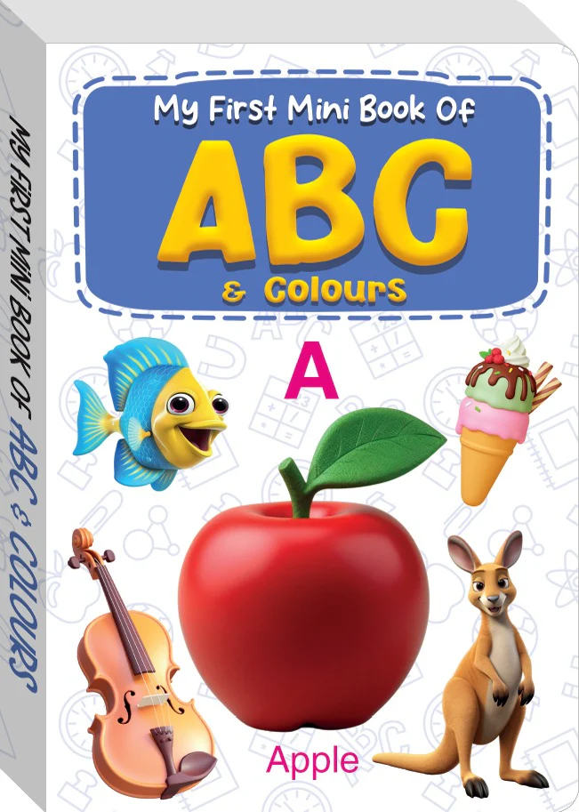 My First Mini Book Of Abc & Colours